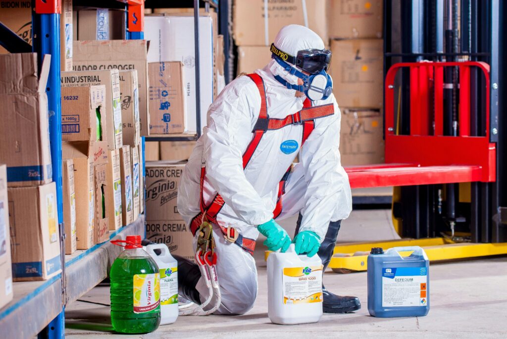 hazardous work chemicals