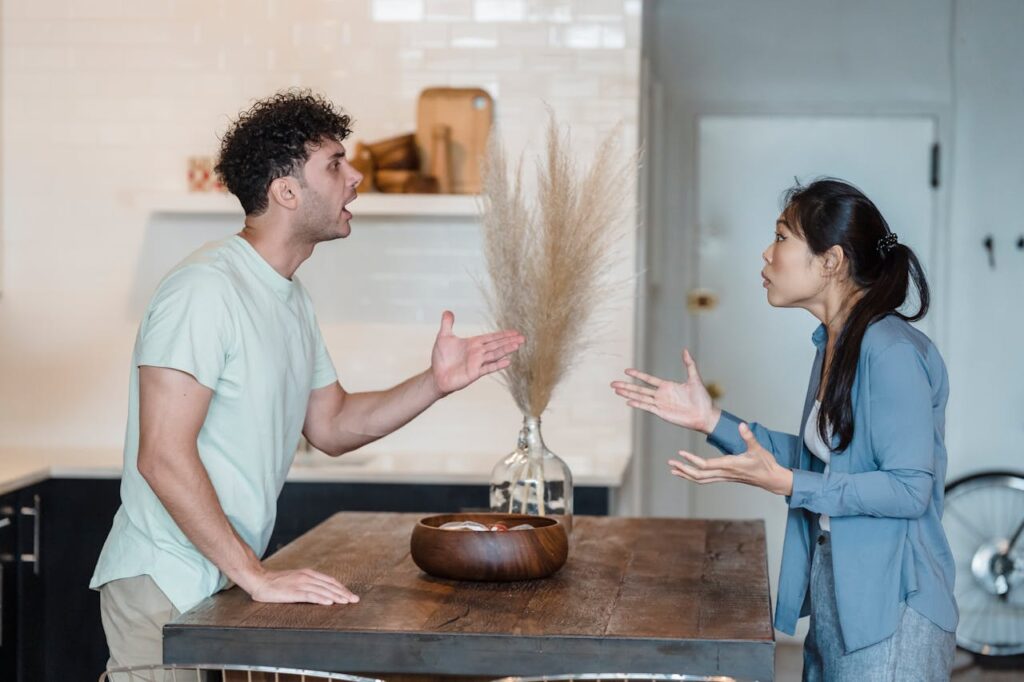 employees arguing